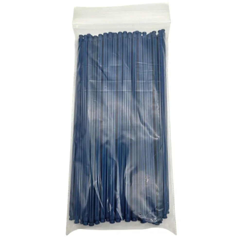 K'NEX Royal Blue 5.5 Inch Rods Building Toy Replacement Parts Lot of 100 Bulk